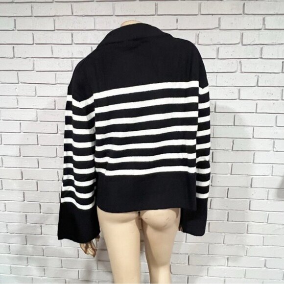 J.Crew Chunky Crewneck Sweater Supersoft Yarn NWT –Wool-Alpaca Blend Cropped - M - Picture 6 of 9